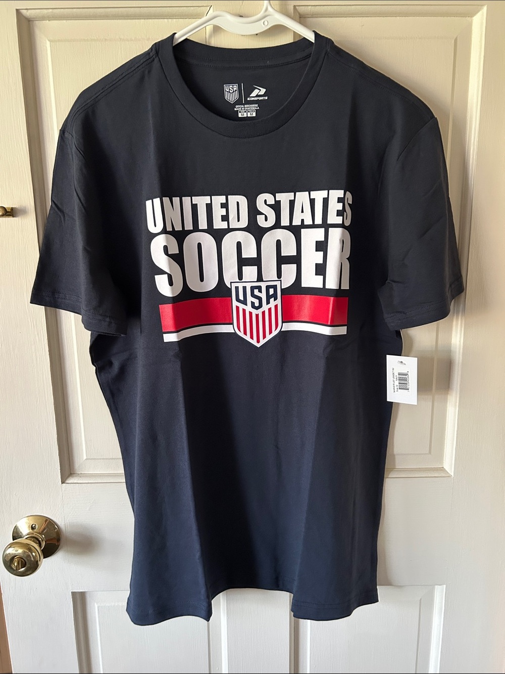 U.S. Soccer Men’s T-Shirt Dark Blue Size Medium New